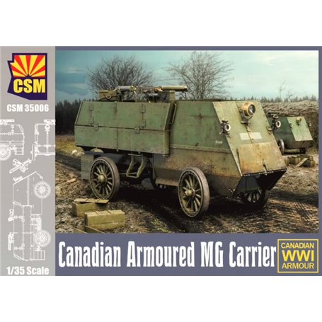 Copper State Models 35006 Canadian Armoured MG Carrier Canadian WWI Armour