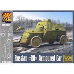 Copper State Models 1:35 RB - RUSSIAN ARMOURED CAR - RUSSIAN WWI ARMOUR 
