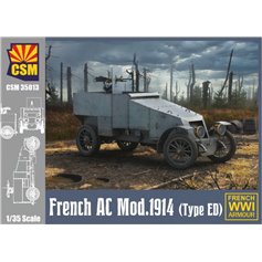 Copper State Models 1:35 AC Mod.1914 - TYPE ED - FRENCH WWI ARMOUR 