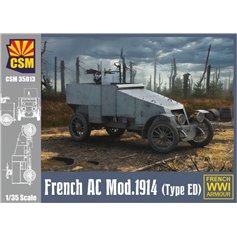 Copper State Models 1:35 AC Mod.1914 - TYPE ED - FRENCH WWI ARMOUR