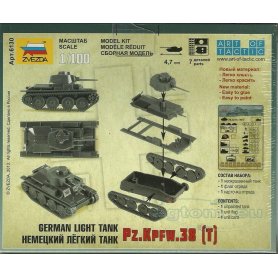 ZVEZDA 1:100 Pz.Kpfw. 38 T
