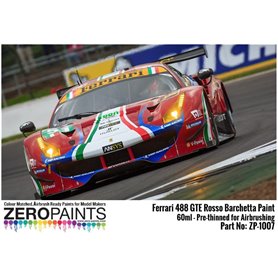 ZERO PAINTS 1007 - Ferrari 488 GTE Rosso