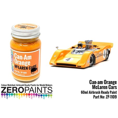 ZP1109 - Can-Am Mclaren Orange Paint 60ml