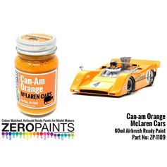 Zero Paint 1109 CAN-AM MCLAREN ORANGE PAINT - 60ml