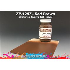 Zero Paints 1287 RED BROWN - SIMILAR TO TS-01 - 60ml