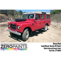 Zero Paints 1600 LAND ROVER SERIES III MASAI RED - 30ml