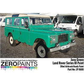 Zero Paints 1600 LAND ROVER SERIES III JAVA GREEN - 30ml
