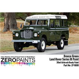 Zero Paints 1600 LAND ROVER SERIES III BRONZE GREEN