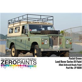 Zero Paints 1600 LAND ROVER SERIES III PASTEL GREEN - 30ml