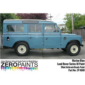 Zero Paints 1600 LAND ROVER SERIES III MARINE BLUE - 30ml