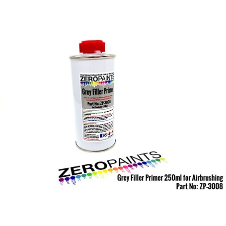 ZP3008 - Airbrushing Grey Primer/Micro Filler 250m