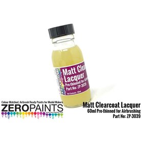 ZP3039 - Matt Clearcoat Lacquer 60ml