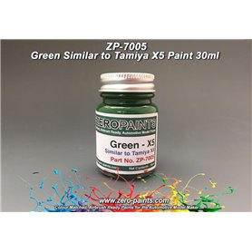 ZP7005 - Green Paint 30ml - Similar to Tamiya X5
