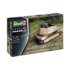 Revell 1:35 Marder I - 75mm PaK.40 (Sf.) auf Geschutzwagen FCM 36(f)