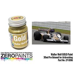 ZP1096 Walter Wolf GOLD Paint 30ml