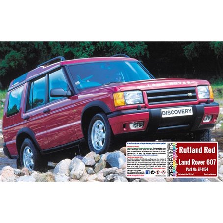 ZP1154 - Land Rover Paints Rutland Red 607 60ml