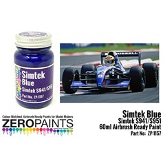 ZP1157 Simtek F1 Blue Paint 60ml