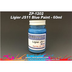 Zeo Paints 1202 LIGIER JS11 BLUE - 60ml