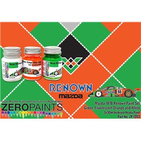 ZP1203 - Mazda 787B Renown Paint Set - 3x30ml