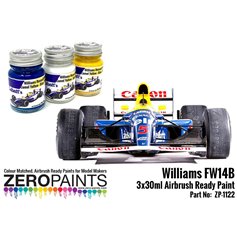 Zero Paints 1122 WILLIAMS FW14B - 3x30ml