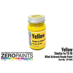 Zero Paints 1144 YELLOW PAINT - SIMILAR TO TS-16 - 60ml