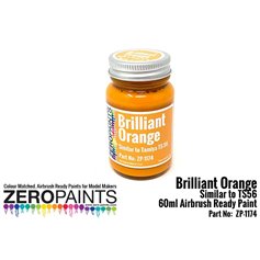 Zero Paints 1174 BRILLIANT ORANGE PAINT - SIMILAR TO TS-56 - 60ml