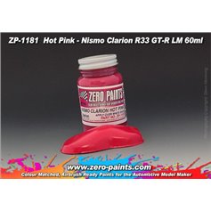 Zero Paints 1181 HOT PINK - NISMO CLARION R33 GT-R LM - 60ml
