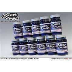 Zero Paints 1194 MICA BLUE FOR SIMIL R FORD GT GT1 2010 - 60ml