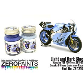 ZP1210 - Light and Dark Blue Yamaha YZF 750 Tech 2