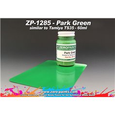 Zero Paints 1285 PARK GREEN - SIMILAR TO TS-35 - 60ml