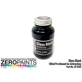 ZP1335 - Gloss Black Paint 100ml\t