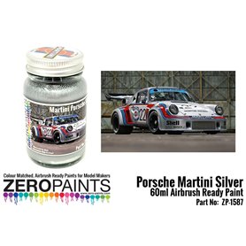 ZP1587 - Porsche 911 Martini Silver Paint 60m