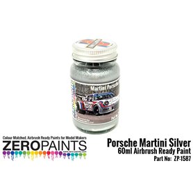 ZP1587 - Porsche 911 Martini Silver Paint 60m