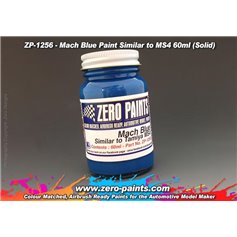 Zero Paints 1256 MACH BLUE PAINT - SIMILAR TO TAMIYA TS-4 - 60ml