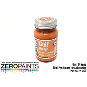 ZP1259 Gulf Orange Paints 60ml