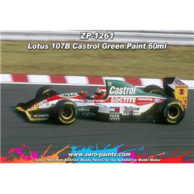 ZP1261 - Lotus 107B Castrol Green Paint 60ml