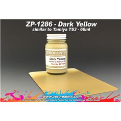 Zero Paints 1286 DARK YELLOW - SIMILAR TO TS-3 - 60ml