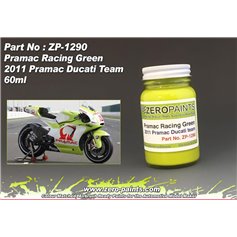 ZP1290 Pramac Racing Green Paint - 2011 Pramac Duc