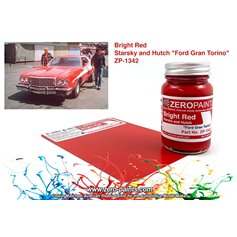Zero Paints 1342 STARSKY AND HUTCH FORD GRAN TORINO BRIGHT RED - 60ml