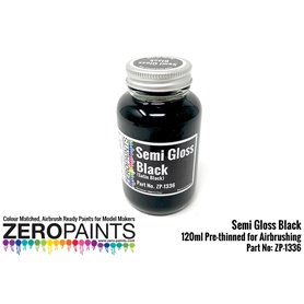 ZP1336 - Semi-Gloss Black Paint 100ml\t