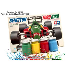 ZP1300 - Benetton Ford B188 Paint 4x30ml