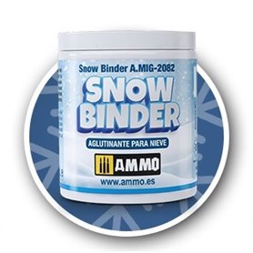 Ammo of MIG 2082 SNOW BINDER - 100ml