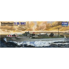 Fore Hobby 1001 1/72 Schnellboot S-38/1942