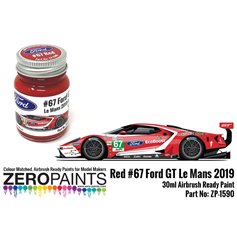 Zero Paints 1590 67 FORD GT LE MAS RED - 30ml