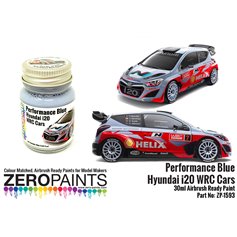Zero Paints 1593 HYUNDAI I20 WRC PERFORMANCE BLUE - 30ml