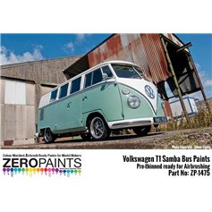 Zero Paints 1475 VOLKSWAGEN T1 SAMBA BUS SEALING - TURQUOISE - 2x30ml