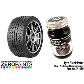 ZP1480 - Tyre Black Paint 60ml\t