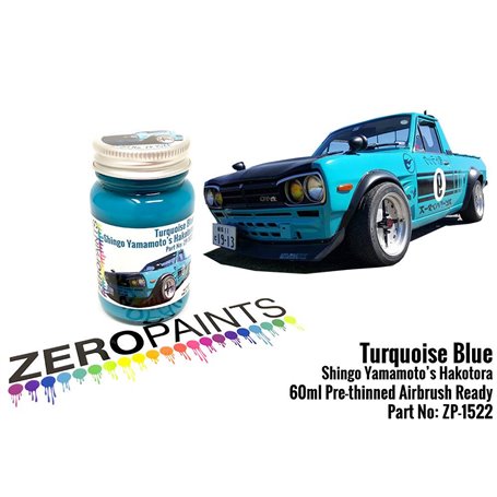 ZP1522 - Turquoise Blue Paint - Shingo Yamamoto’s