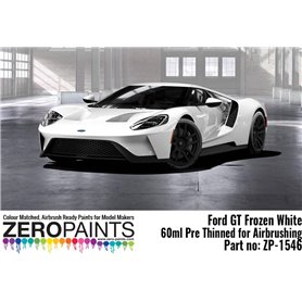 ZP1546 - Ford GT Frozen White Paint 60ml