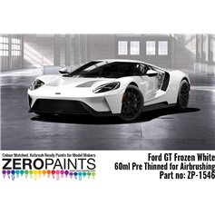 Zero Paints 1546 FORD GT FROZEN WHITE - 60ml